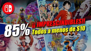 🛑 ¡LOS MEJORES JUEGOS por menos de 10 Dólares o Euros Rebajas Switch Ofertas Nintendo Switch Eshop [upl. by Errot9]