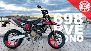 2024 Ducati Hypermotard 698 RVE  First Ride Impressions [upl. by Nilac437]