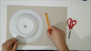 SAAT YAPMA ETKİNLİĞİmake clock with cardboarddiy wall clock wall clockساعة حائطصنع الساعة [upl. by Eillen461]