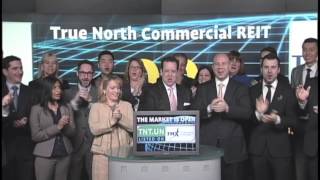 True North Commercial REIT TNTUNTSXV opens Toronto Stock Exchange April 11 2013 [upl. by Ressay816]