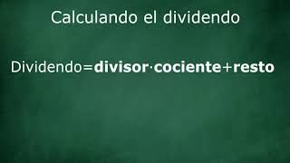 Calcula el dividendo [upl. by Odab659]