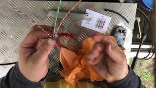 RJ45 crimping on to Outdoor Cat5e Cable [upl. by Dirraj]