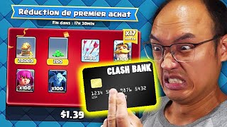 CLASH ROYALE MA FAIT SORTIR LA CARTE DE CRÉDIT [upl. by Leanatan]