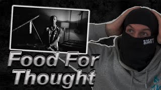 Clavish  Food For Thought Official Video REACTION [upl. by Potash548]