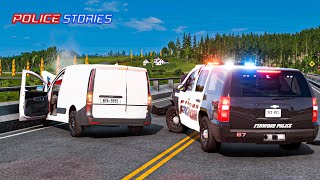 BeamNG Drives Most Epic Police Chases Caught on Camera [upl. by Kermit717]