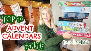 TOP 10 ADVENT CALENDARS FOR KIDS  BEST ADVENT CALENDARS amp GIVEAWAY  Emily Norris [upl. by Aznerol274]