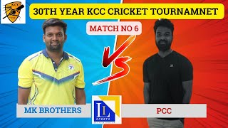 PCC VS MK BROTHERS  KCC TROPHY  QUATER FINALS 2  DAY 1 [upl. by Inoy127]