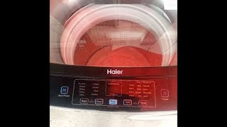 Haier Washing Machine HWM 150826 review in Urdu  Haier Washing Machine  Automatic Washing Machine [upl. by Nairolf700]