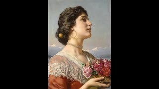 WLADYSLAW CZACHÓRSKI 18501911 Polish painter ✽ Schubert  Serenade [upl. by Inattirb]