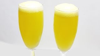 Non Alcoholic Mimosa  Virgin Mimosa Drink Recipe  Mocktail Mimosa  Mock Mimosa Recipe [upl. by Yenor]