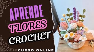 Curso de Flores en Crochet Que REVOLUCIONARÁ Tu Creatividad [upl. by Trey856]