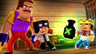 Minecraft HELLO NEIGHBOR  O FENTOM TOMOU A POÇÃO DA IMORTALIDADE 😱😱  EP 57  WIIFEROIZ [upl. by Maxim]