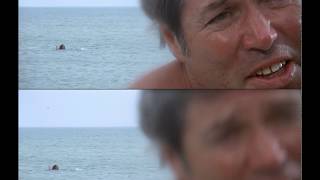 Jaws 1975 With All The Split Diopter Effects Removed Compared [upl. by Puritan]