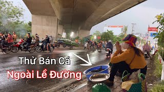 Sau Một Đêm Không Thể Tin Trúng Được Mẽ Cá Hai Cha Con Vác Về Ra Lề Đường Bán [upl. by Annaiek]