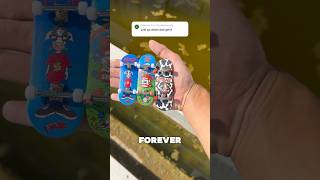 This pool ended my Career 🤮 fingerboard techdeck [upl. by Auhel]