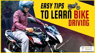 Easy tips to learn Bike driving Telugu Part1  Neelu arts [upl. by Gilles410]