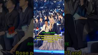 Rose Tiktok update ✨ Rose at MAMA awards in 2024vrosebrunoblackpink [upl. by Darelle607]