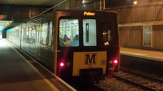 Tyne amp Wear Metro Metrocars 4008 and 4036 leave Byker 81124 [upl. by Gaylene]