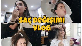 SAÇLARIMI DEĞİŞTİRDİKVLOG YAZA HAZIRLIK [upl. by Ianaj835]