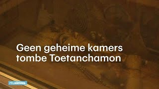 Teleurstellend Geen geheime kamers tombe Toetanchamon  RTL NIEUWS [upl. by Becka639]