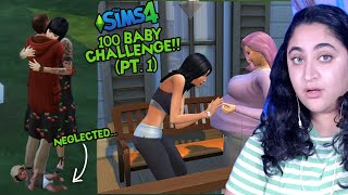 ATTEMPTING THE 100 BABY CHALLENGE PT 1 [upl. by Ballard786]