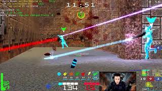 Quake 3 Open Arena Champions Duel with Draena Wolfy Heart Rehab amp More [upl. by Drofub968]