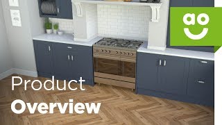 Smeg Range Cooker SUK92MX91 Product Overview  aocom [upl. by Aihset]