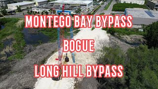 Montego Bay Bypass BOGUE FREE PORT Bogue Village Long Hill Bypass Propose Path [upl. by Elag]