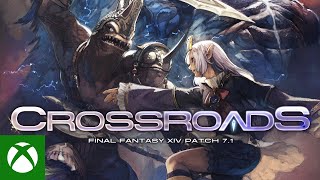 FINAL FANTASY XIV  Patch 71 Crossroads Trailer [upl. by Adlanor]