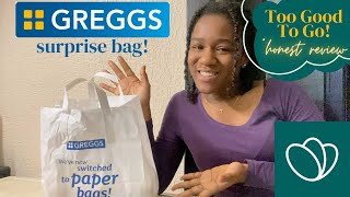 GREGGS SURPRISE BAG  Too Good To Go Review 1010 [upl. by Eran16]