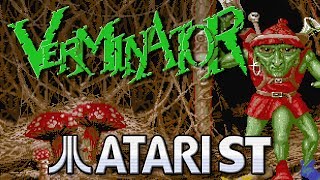 Verminator  Quick Look  Atari ST [upl. by Fry]