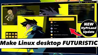 Mind Blowing ARCH LINUX HYPRLAND SETUP NEW  Make Your Linux Desktop Look Futuristic [upl. by Assiled664]