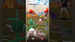 Heliolisk In Pokemon Go Ultra League  Pokemon Go PVP  Gallade Vs Ampharos  shorts short [upl. by Okiram]