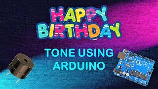 Happy Birthday Song Using Arduino Uno By Technoesolution  Arduino Project [upl. by Prochoras637]