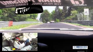 Mercedes Benz SLS AMG GT3 NLS VLN 2Lauf 2011 Onboard Nürburgring Nordschleife HEICO Motorsport [upl. by Phelgen]