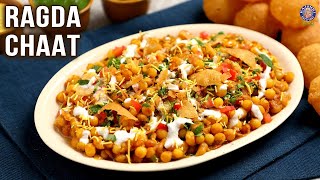 Ragda Chaat Recipe with white chanachickpea  How To Make Ragda at Home  Holi Special Snacks [upl. by Neumann]