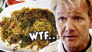 Most DISGUSTING Food on Kitchen Nightmares [upl. by Ecirehs]