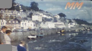 Looe Cornwall early 1960s old cine film 386 [upl. by Gerrilee290]