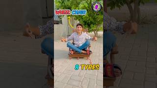 How Many tyres to make a Wheelchair🤔🦼 youtubeshorts [upl. by Katzman435]