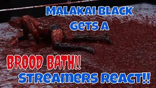 Streamers React Malakai Black gets a Brood Blood Bath From Adam Copeland aew aewdynamite [upl. by Bowe18]