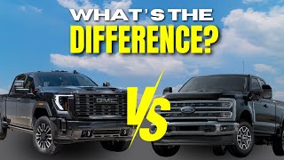 2024 GMC Sierra HD vs 2024 Ford Super Duty wh [upl. by Nisbet]