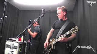 Metallica BlackenedTuning Room2015 [upl. by Auliffe]