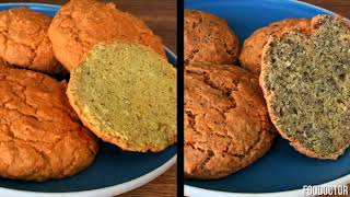 Red lentil bread without psyllium husk [upl. by Tenn]