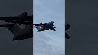 C17 Go Around boeing c17 globemaster goaround [upl. by Oidacra]