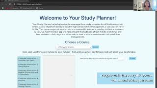 Congressional App Challenge  Your Study Planner [upl. by Leinadnhoj576]