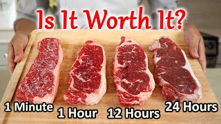 Is Salting Steak Overnight Worth It [upl. by Helge]