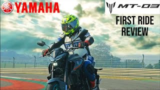 2020 Yamaha MT03 Review  Daily Rider [upl. by Euqimod]