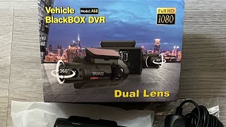 Dual Lens Camera dashcam camera [upl. by Jorgenson]