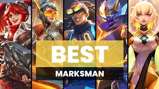 Top 5 BEST MARKSMAN for Gold Lane Meta Picks  Tips amp Tricks [upl. by Eem]