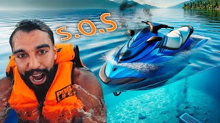 JET SKI Estragou no meio do lago 😰 [upl. by Bumgardner]